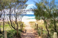 Beach access path