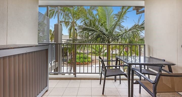 Balcony hotel room